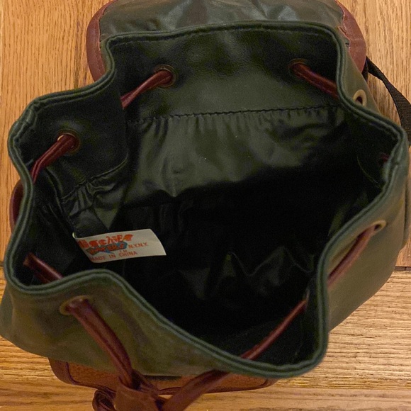 Mini Faux Leather Backpack - Picture 4 of 4